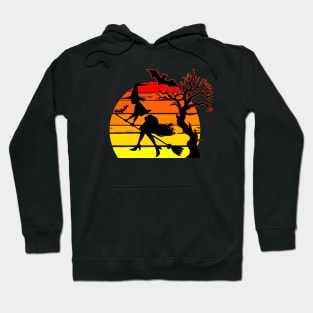 The witch's shadow was cut in two. Hoodie